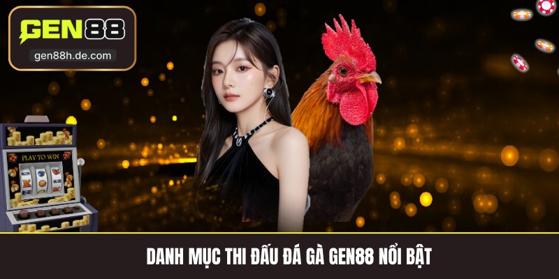 Danh mục thi đấu đá gà gen88 nổi bật