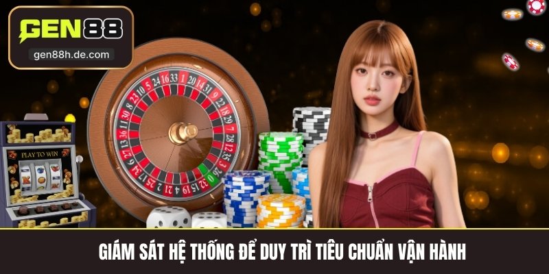 Giám sát hệ thống để duy trì tiêu chuẩn vận hành 