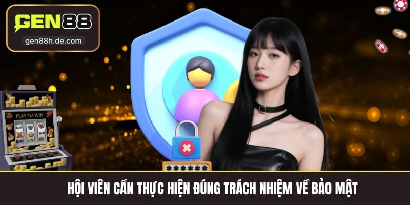 Hội viên cần thực hiện đúng trách nhiệm về bảo mật