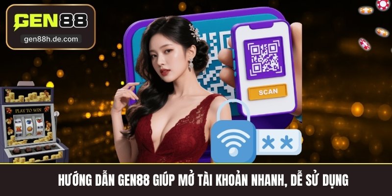 Hướng dẫn gen88 giúp mở tài khoản nhanh, dễ sử dụng