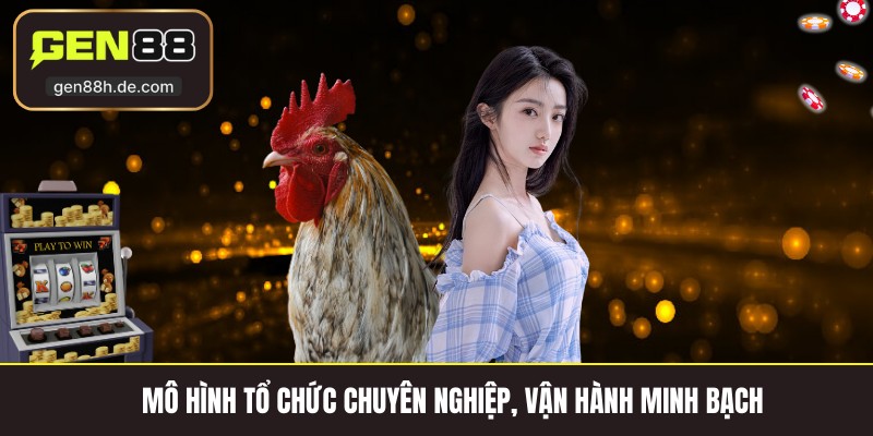 Mô hình tổ chức chuyên nghiệp, vận hành minh bạch