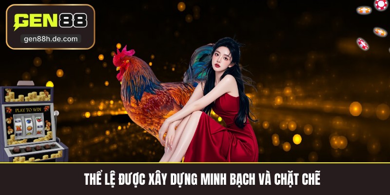 Thể lệ được xây dựng minh bạch và chặt chẽ